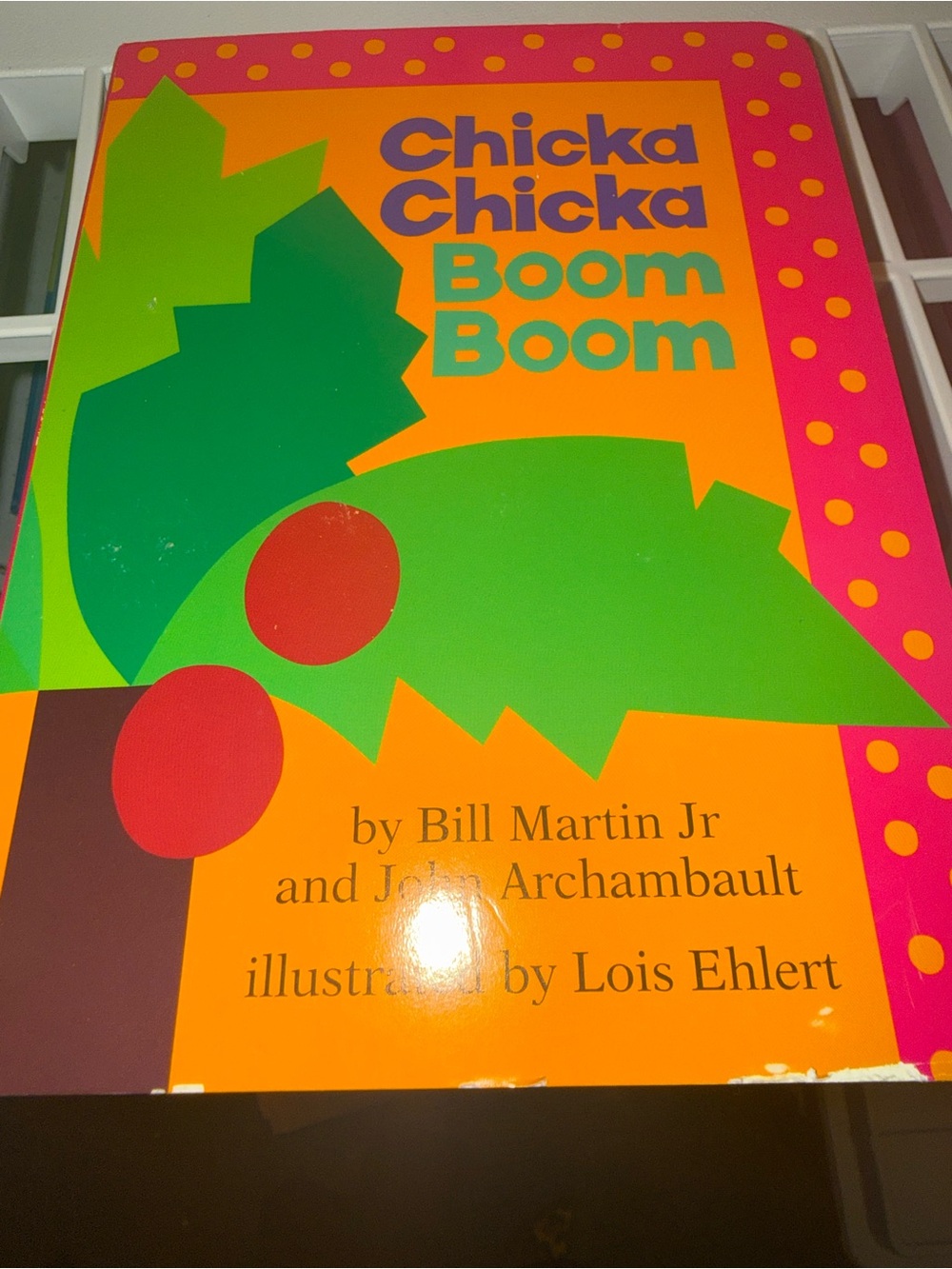 Set of 10 Chicka Boom Boom Picture Books - Bright Orange & Green Cover
